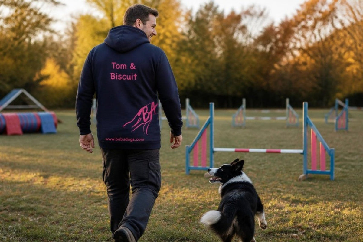 BABA hoodie at training