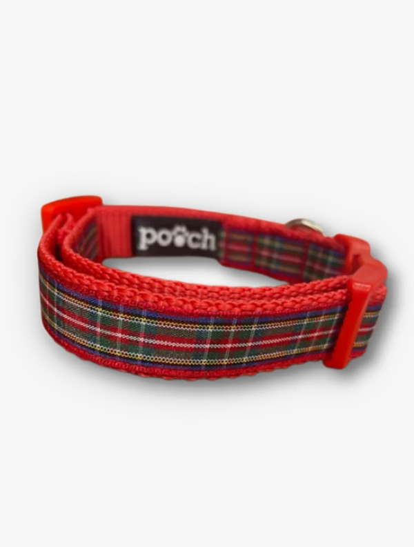 Royal Stewart Tartan Dog Collar