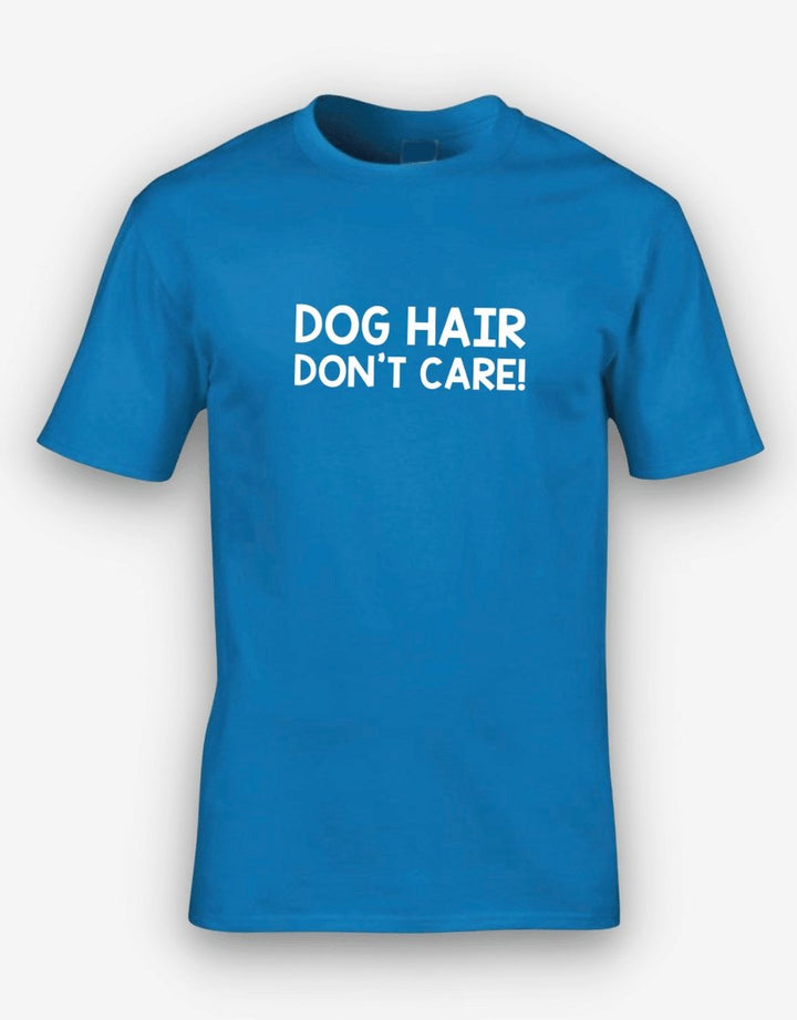 Dog Hair Don't Care Men's T-shirt - Pooch-T-S-DHD-1354-SB