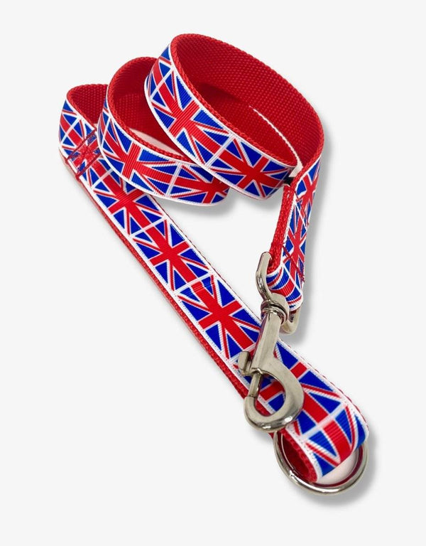 Union Flag Dog lead