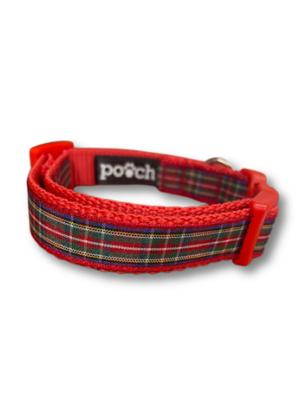 Royal Stewart Tartan Dog Collar