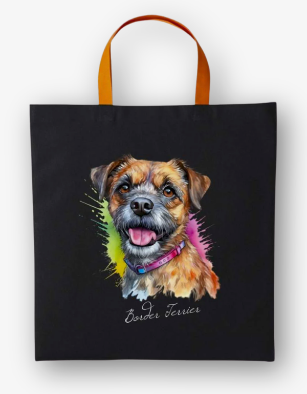 Border Terrier Shopper Tote Bag
