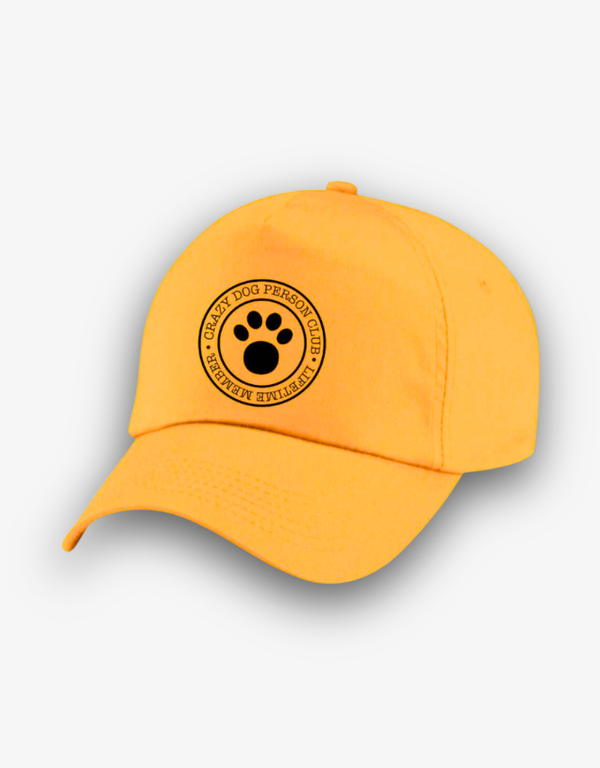 Crazy Dog Person Club Cap