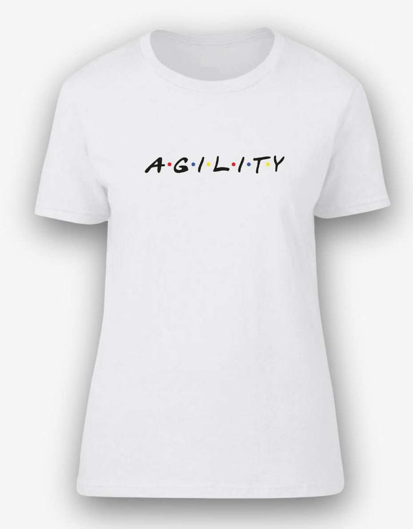 Agility Women's T - shirt - Pooch - T - S - AWT - 2101 - SW