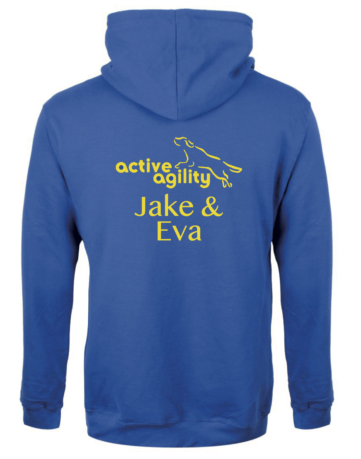 Active Agility Blue and Yellow Hoodie - Pooch-