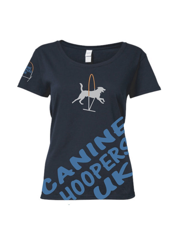 Canine Hoopers UK T shirt - Pooch-