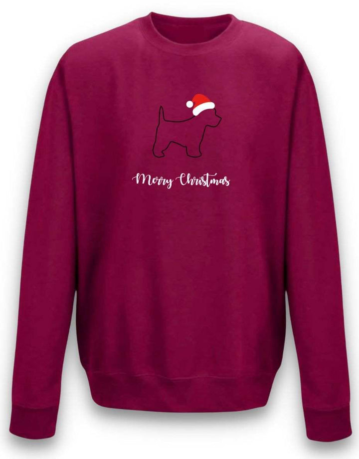 Choose Your Dog Breed Outline Christmas Jumper - Pooch-