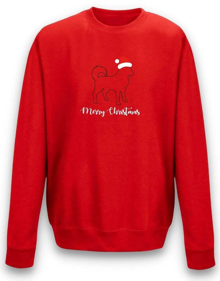 Choose Your Dog Breed Outline Christmas Jumper - Pooch-