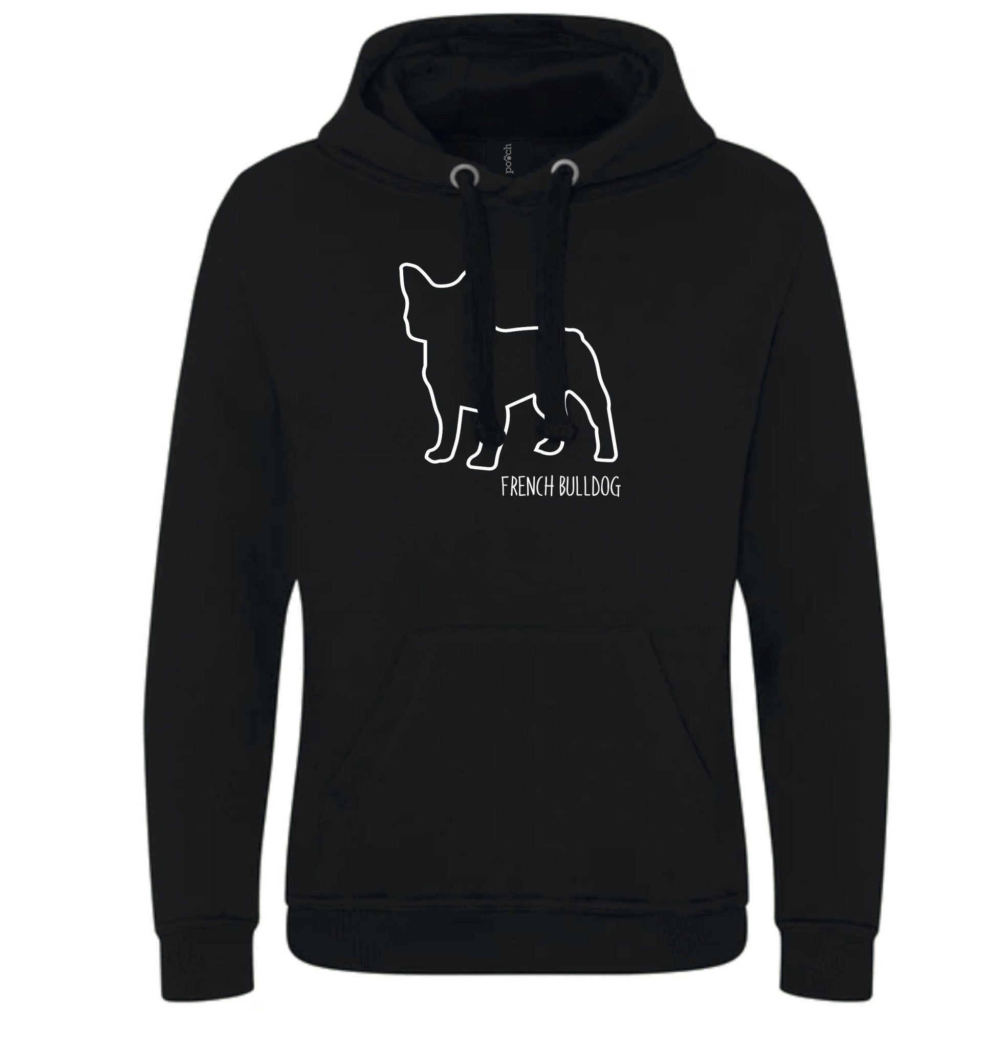 Choose Your Dog Breed Outline Heavyweight Hoodie - Pooch-