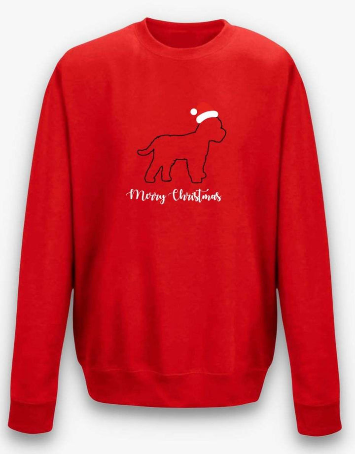 Cockapoo Outline Christmas Jumper - Pooch-