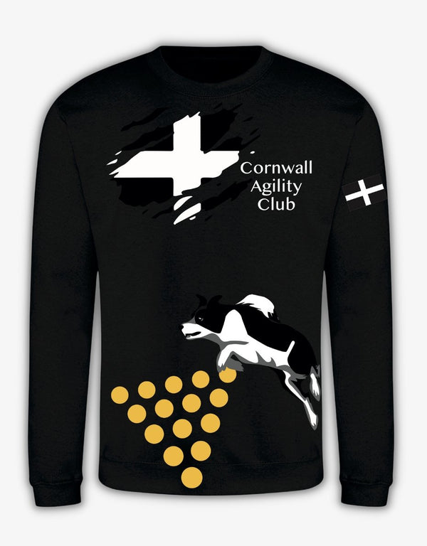Cornwall Agility Club Unisex Sweatshirt - Pooch-SWE-CAC-3945-X