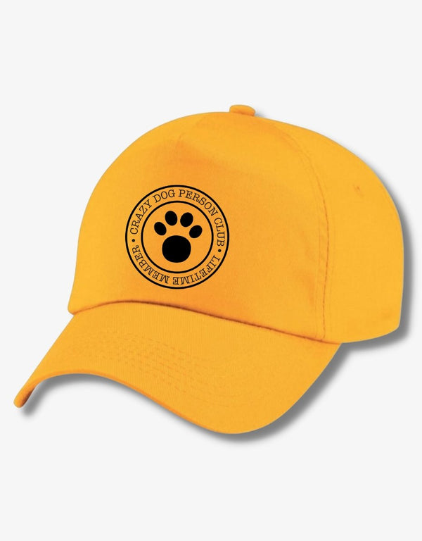 Crazy Dog Person Club Cap - Pooch-HAT-CDP-3679-Y