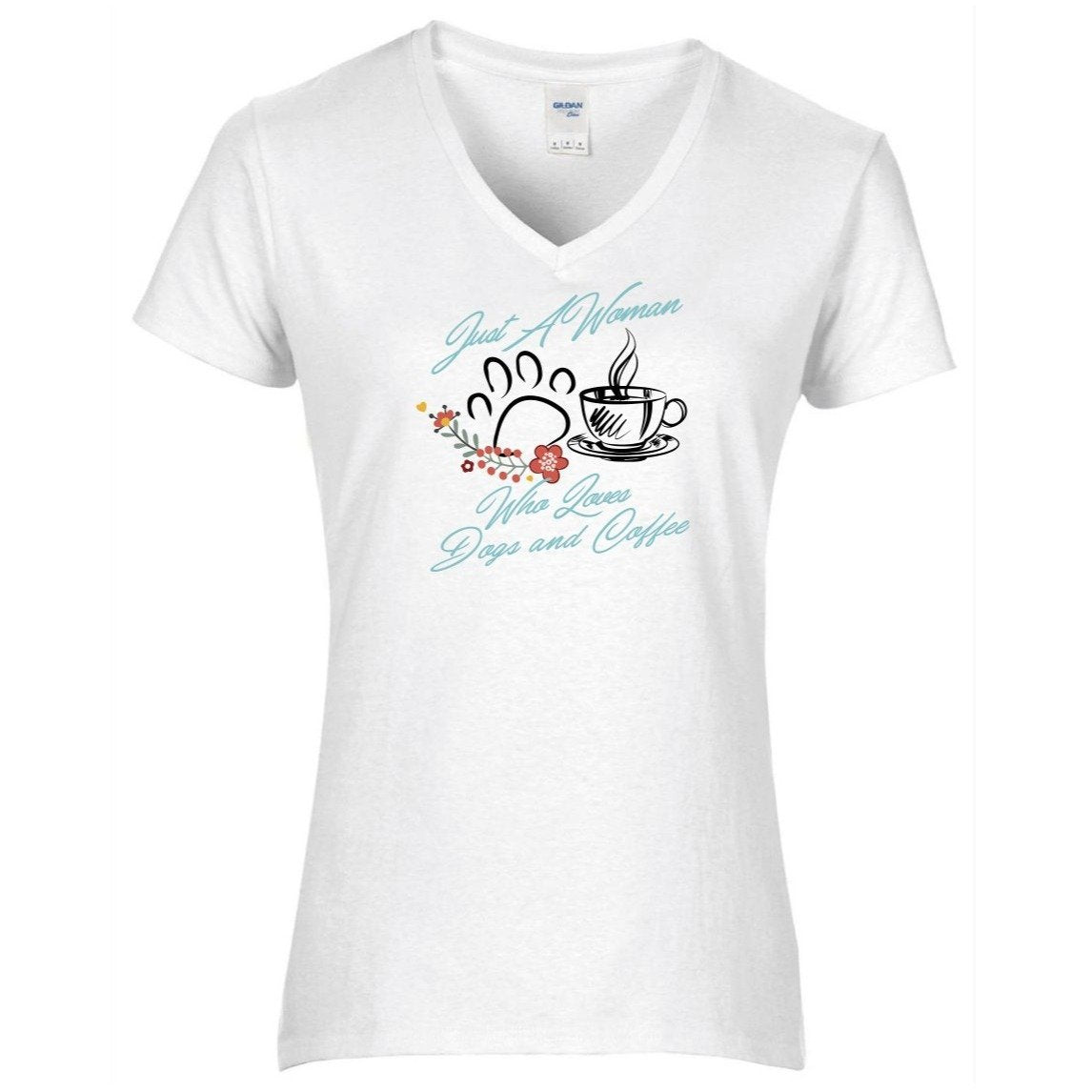 Dogs and Coffee Women's T-shirt - Pooch-