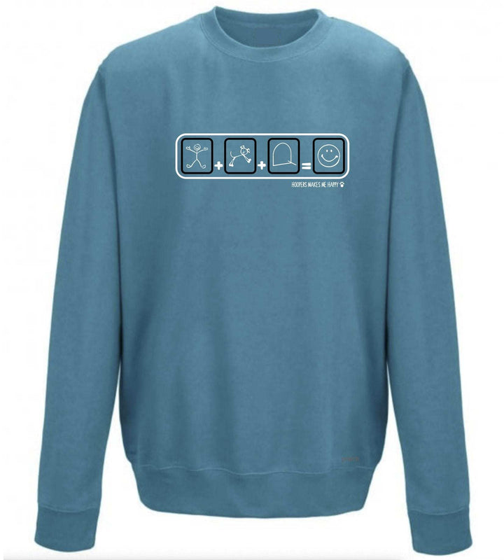 Hoopers Makes Me Happy Sweatshirt - Pooch-