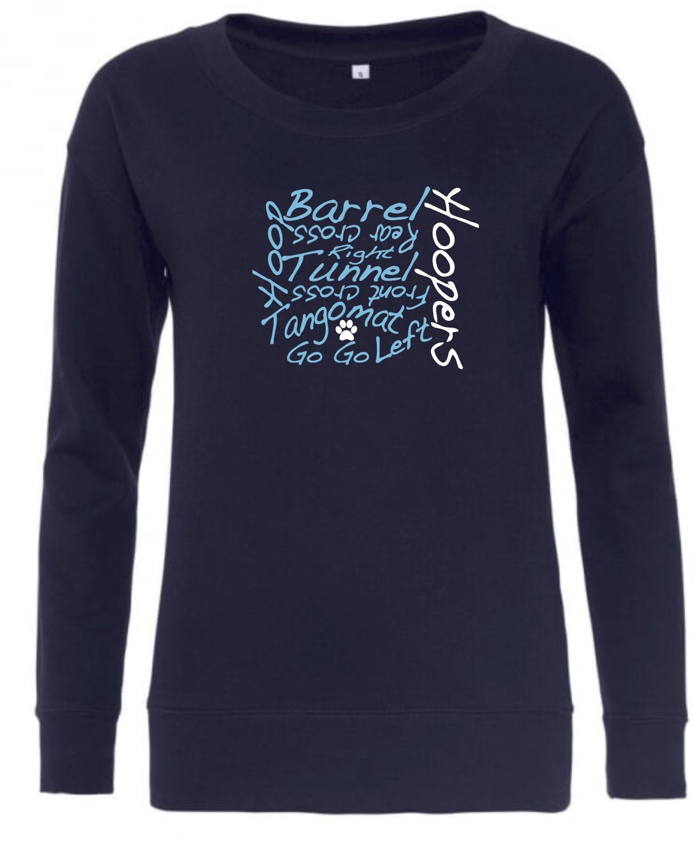 Hoopers Words Women's Sweatshirt - Pooch-