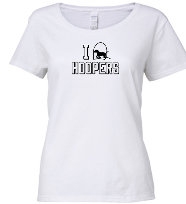 I Love Hoopers T-Shirt - Pooch-