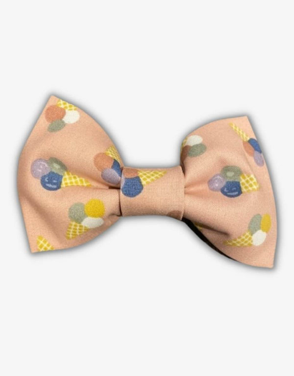 Ice Cream Cone Bow Tie - Pooch-