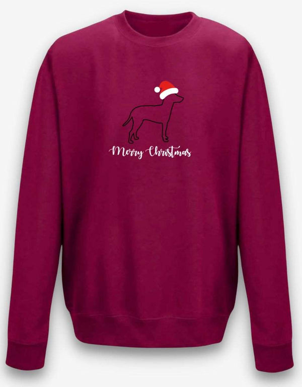 Manchester Terrier Outline Christmas Jumper - Pooch-
