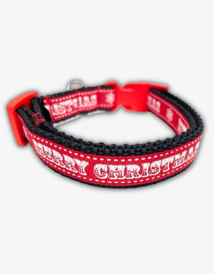 Merry Christmas Dog Collar - Pooch-
