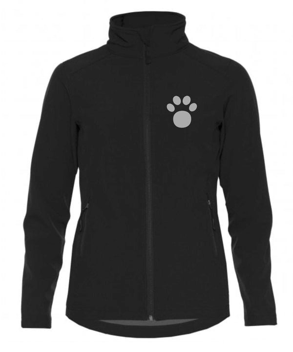 Paw Print Unisex Soft shell Jacket - Pooch-