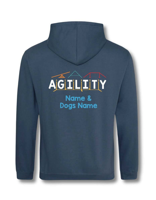 Personalised Agility Hoodie - Pooch-