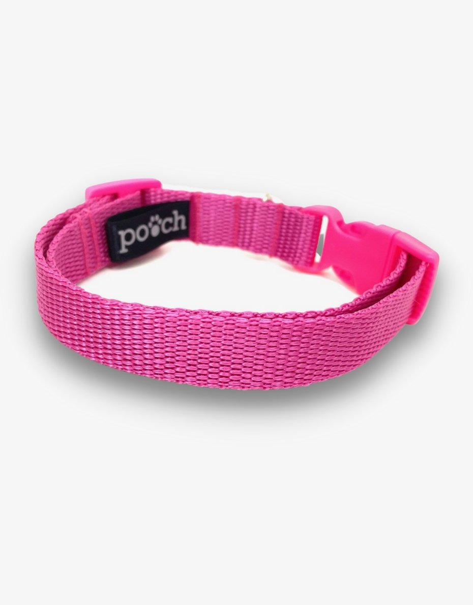 Pink Dog Collar - Pooch-