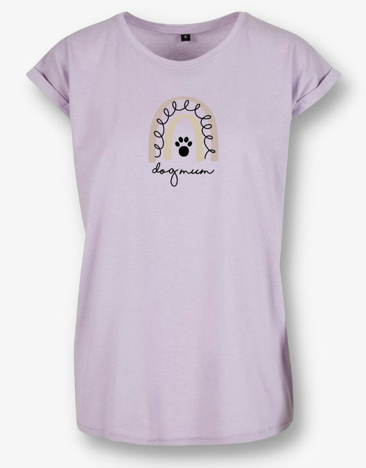 Rainbow Dog Mum T-Shirt - Pooch-