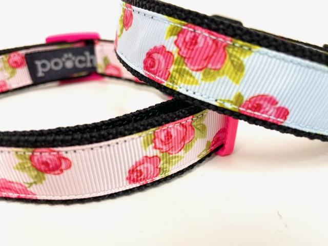 Rose Dog Collar - Pooch-