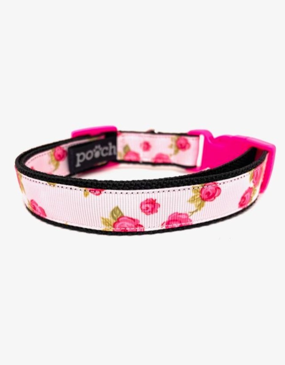 Rose Dog Collar - Pooch-COL-RDC-2073-SP