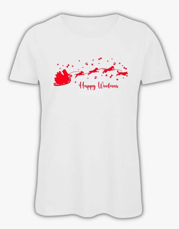 Santa and his Dogs women's T-shirt - Pooch-