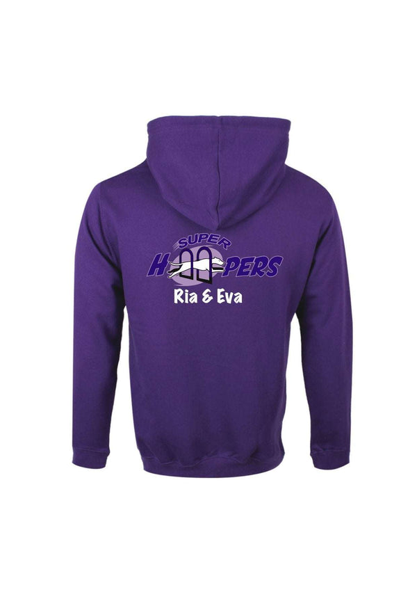 Super Hoopers Purple Hoodie - Pooch-