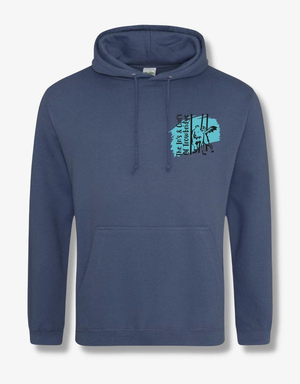 The In's & Out's of Trowbridge Airforce Blue Hoodie - Pooch-CLU-COA-4054-SD1