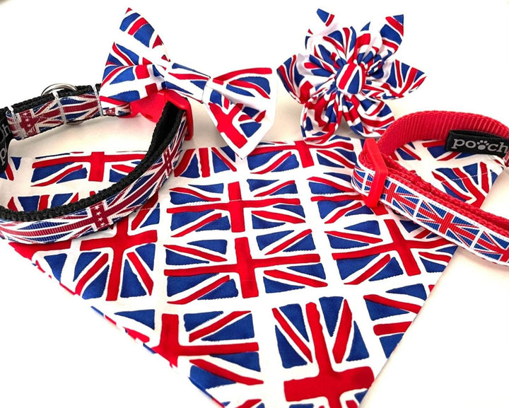 Union flag Dog Bandana - Pooch-BAN-UFD-3773-XS