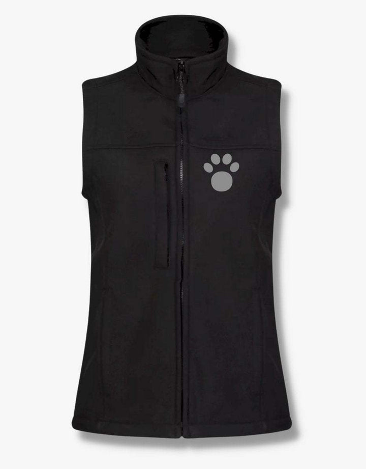 Women's Regatta Flux Soft shell Body Warmer with Paw print - Pooch-BOD-B-3988-B1